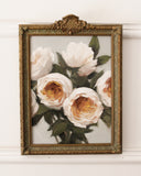 Ivory Garden Roses no.4 | 9x12"