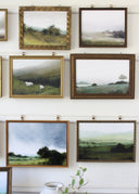 Vintage Framed Print: The Lowlands | 8.5x12.5"