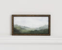 Foggy Hillside | 3.25 x 6.75