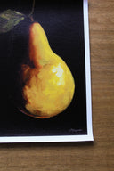 Golden Pear Art Print