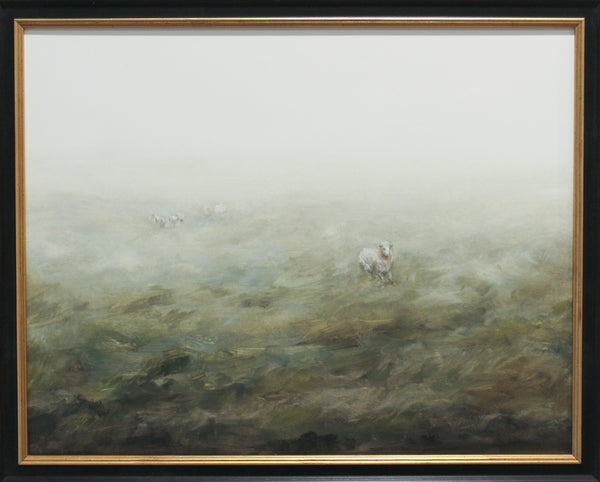 Sheep in the Mist | 11x14