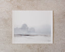 Wintry Mists Landscape Art Print