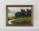 Vintage Framed Print: The Downpour | 8.5x11.5"