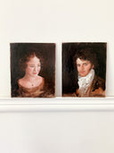 Set of 2 Portraits: Elizabeth & Mr. Darcy | 4x5"