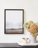 Vintage Framed Print: Last Glance | 12.25x16.25"