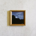 Vintage Framed Print: Summer Moon | 5x5"