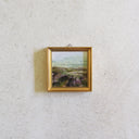 Vintage Framed Print: Heather in the Peak District | 3x3"