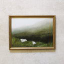 Vintage Framed Print: Mist in the North | 10x14"