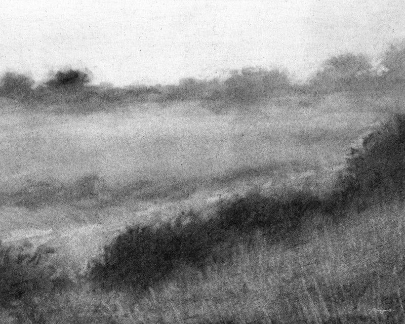 Misty Fields Print