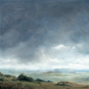 Edge of the Storm Landscape Art Print