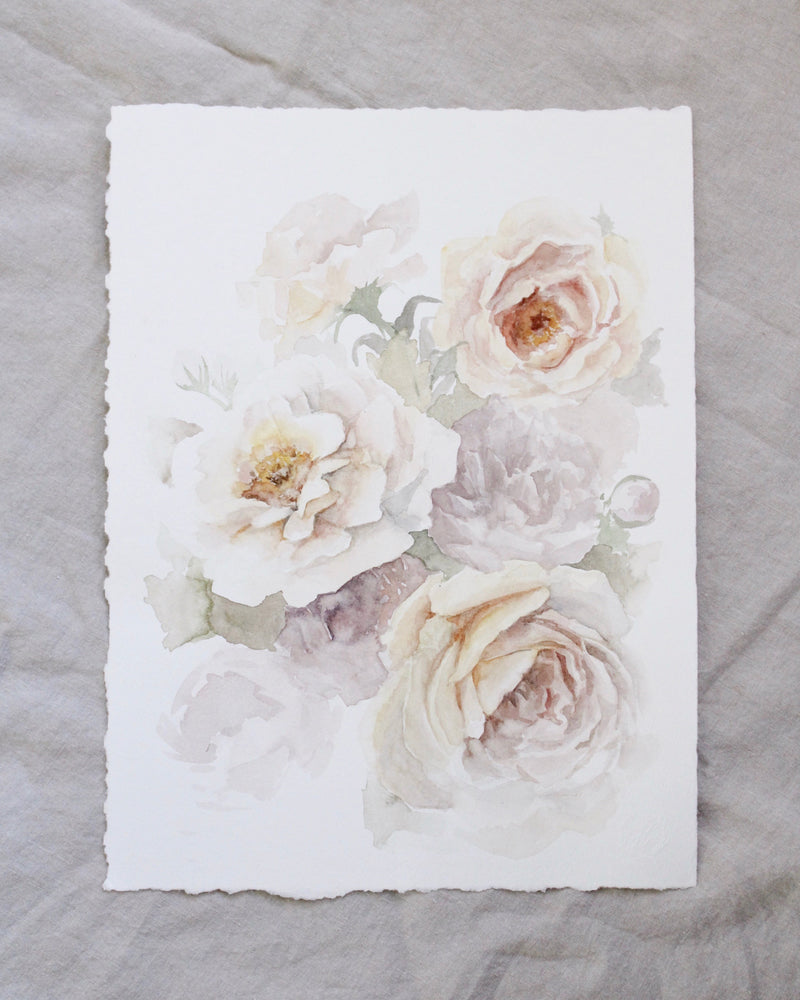 Garden Rose no.10 | 12x16