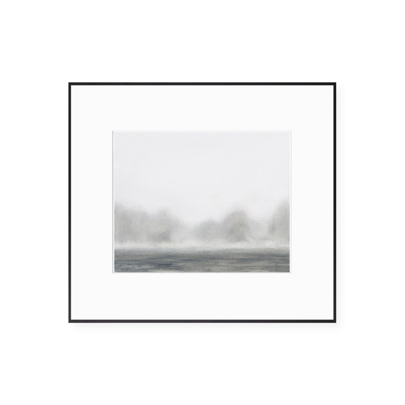 Lake in the Mist Print
