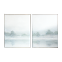 Serene Waters: Set of 2 | 18x24"