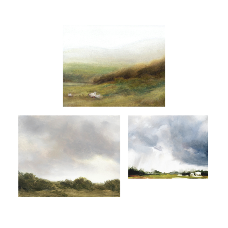 "The Fields" Gift Set of Three Prints