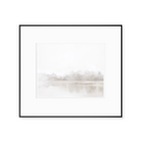 Winter Fog Landscape Art Print